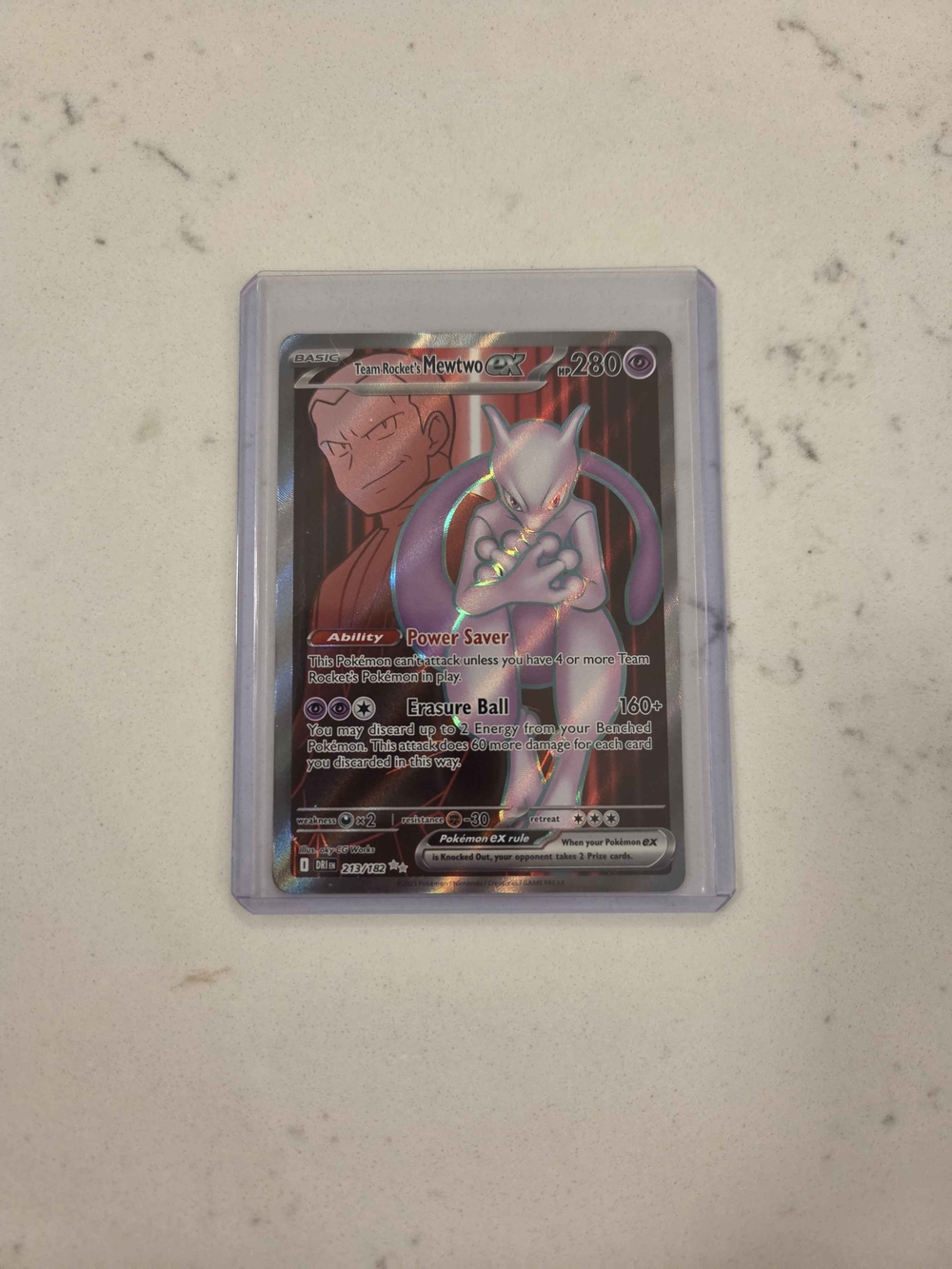 Team Rocket's Mewtwo EX - NM
